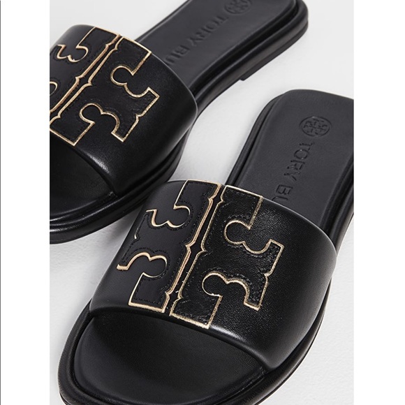Tory Burch Shoes - Tory Burch Double T Sport Slides